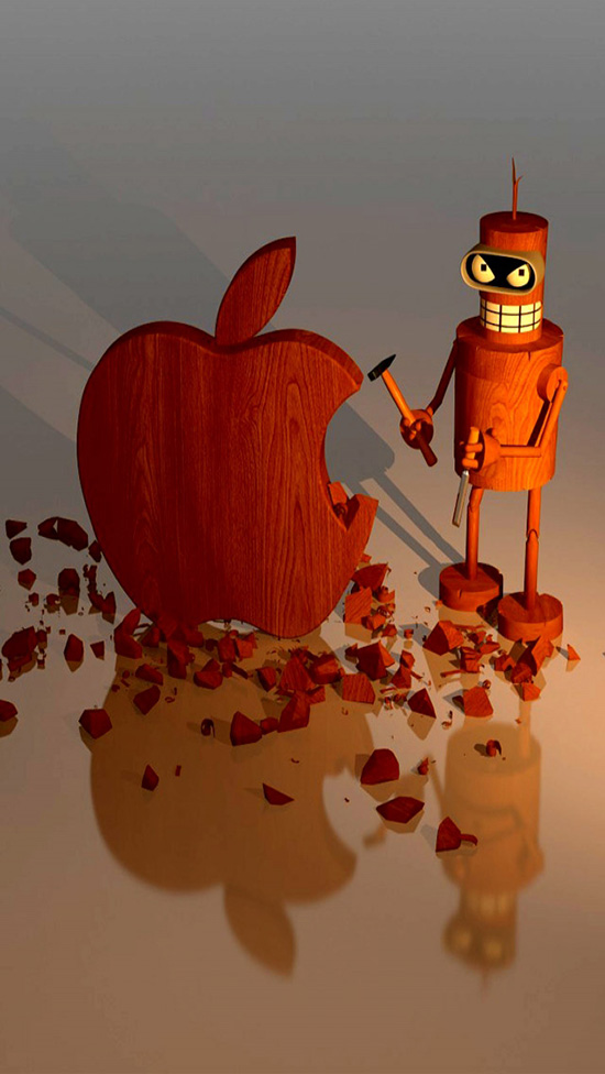 apple logo hd wallpaper for iphone 5